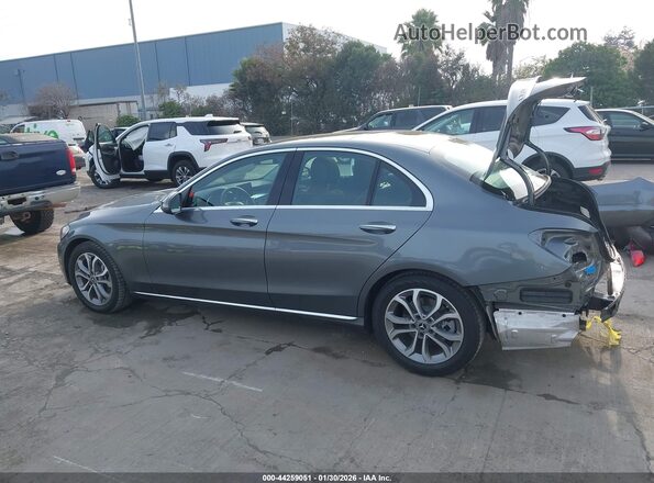 55SWF4JB3HU211236 2017 MERCEDES-BENZ C-CLASS Gray 