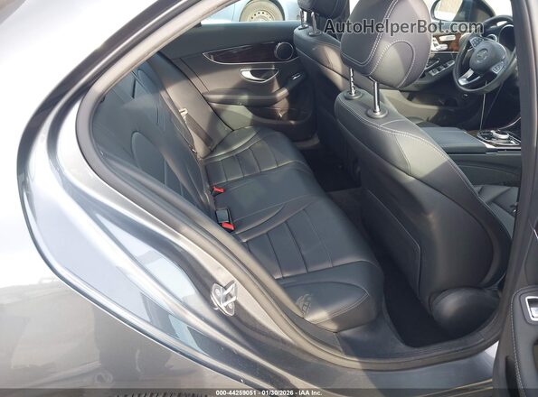 55SWF4JB3HU211236 2017 MERCEDES-BENZ C-CLASS Gray VIN կոդի պիտակի տեսք