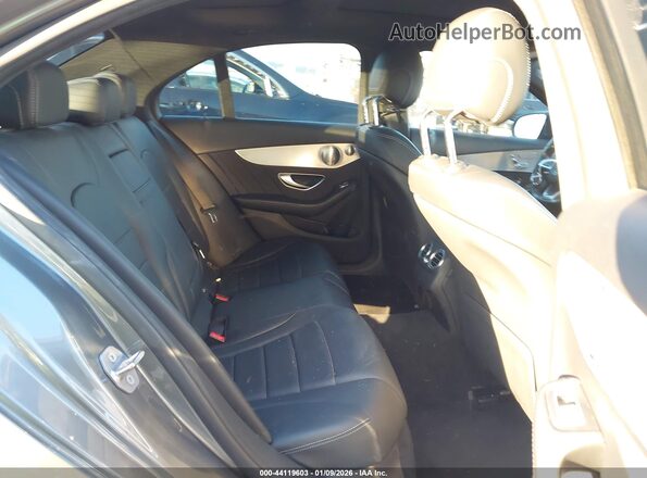 55SWF4JB4JU235650 2018 MERCEDES-BENZ C-CLASS Gray 