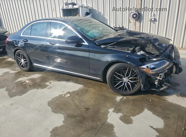 55SWF4JB6GU124025 2016 MERCEDES-BENZ C Black Front right