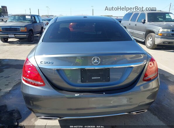 55SWF4JBXJU280298 2018 MERCEDES-BENZ C-CLASS Gray 