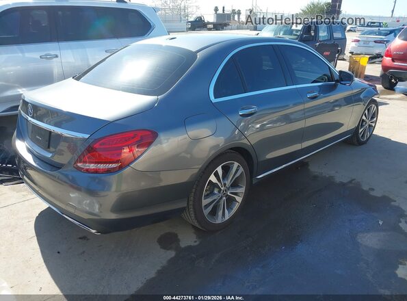 55SWF4JBXJU280298 2018 MERCEDES-BENZ C-CLASS Gray 