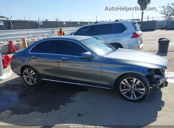 55SWF4JBXJU280298 2018 MERCEDES-BENZ C-CLASS Gray 