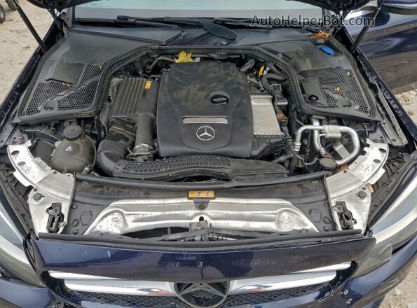 55SWF4KB2JU273795 2018 MERCEDES-BENZ C Blue 