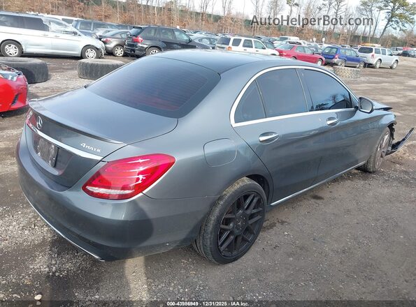 55SWF4KB4JU247439 2018 MERCEDES-BENZ C-CLASS Серый 