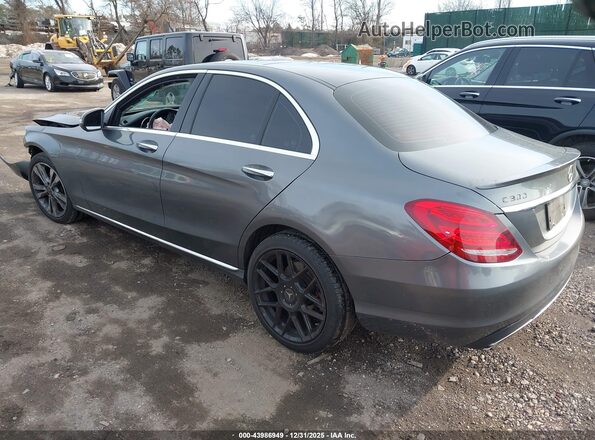 55SWF4KB4JU247439 2018 MERCEDES-BENZ C-CLASS Серый 