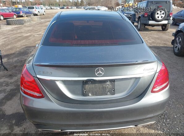 55SWF4KB4JU247439 2018 MERCEDES-BENZ C-CLASS Серый 