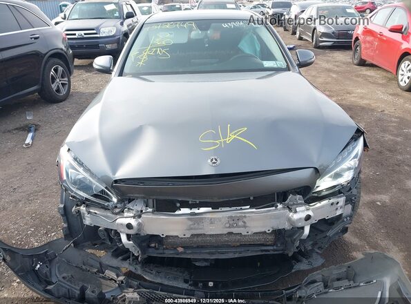 55SWF4KB4JU247439 2018 MERCEDES-BENZ C-CLASS Серый 