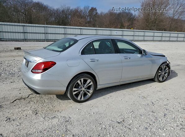 55SWF4KB5GU159542 2016 MERCEDES-BENZ C Silver Հետևի աջ