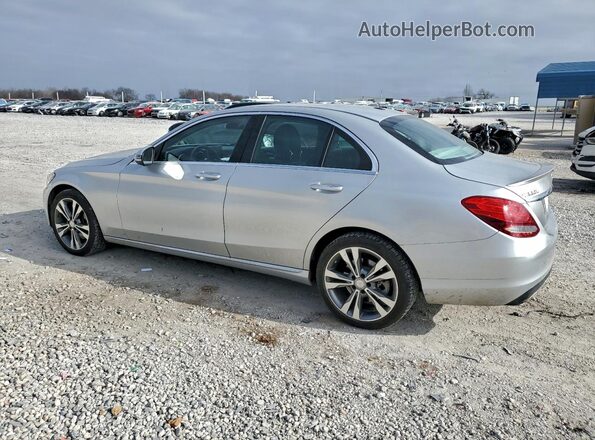 55SWF4KB5GU159542 2016 MERCEDES-BENZ C Silver Հետևի ձախ