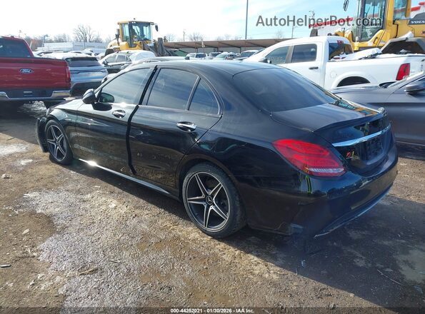 55SWF6EB0JU252998 2018 MERCEDES-BENZ AMG C 43 Black Tył lewy