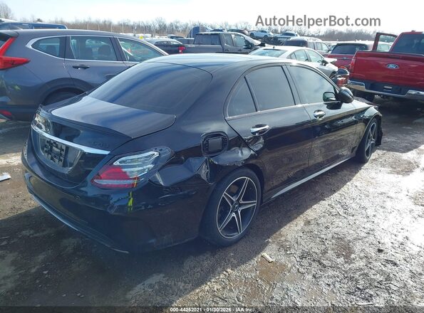 55SWF6EB0JU252998 2018 MERCEDES-BENZ AMG C 43 Black Tył prawy