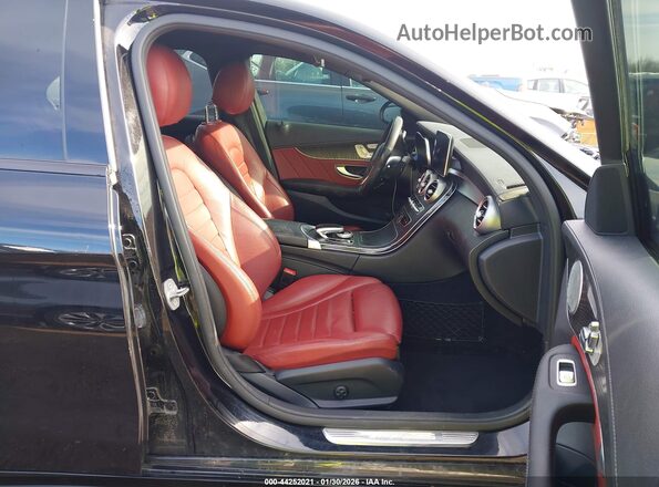 55SWF6EB0JU252998 2018 MERCEDES-BENZ AMG C 43 Black Widok wnętrza z przodu