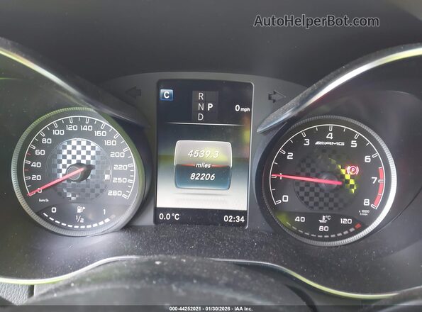 55SWF6EB0JU252998 2018 MERCEDES-BENZ AMG C 43 Black Widok tylnych siedzeń