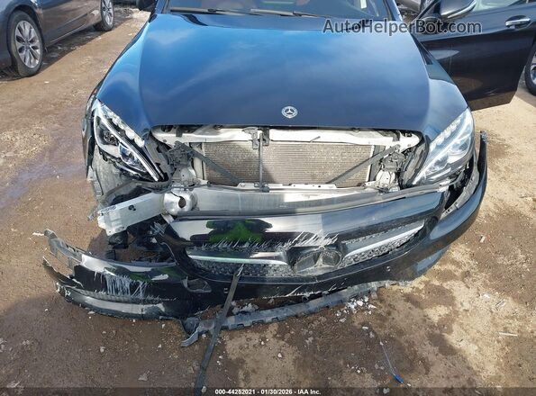 55SWF6EB0JU252998 2018 MERCEDES-BENZ AMG C 43 Black Widok z przodu