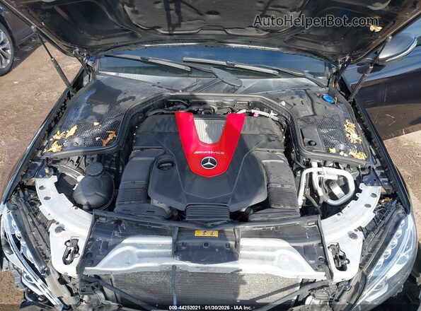 55SWF6EB0JU252998 2018 MERCEDES-BENZ AMG C 43 Black Widok z tyłu