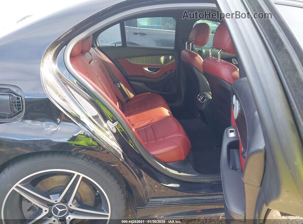 55SWF6EB0JU252998 2018 MERCEDES-BENZ AMG C 43 Black Widok naklejki z numerem VIN