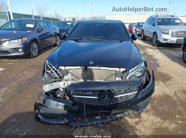 55SWF6EB0JU252998 2018 MERCEDES-BENZ AMG C 43 Black Widok wnętrza z tyłu