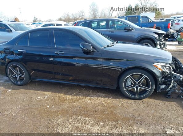 55SWF6EB0JU252998 2018 MERCEDES-BENZ AMG C 43 Black Widok wnętrza 360 stopni