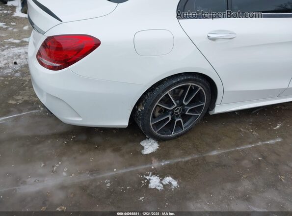 55SWF6EB0JU257182 2018 MERCEDES-BENZ AMG C 43 White Widok z przodu