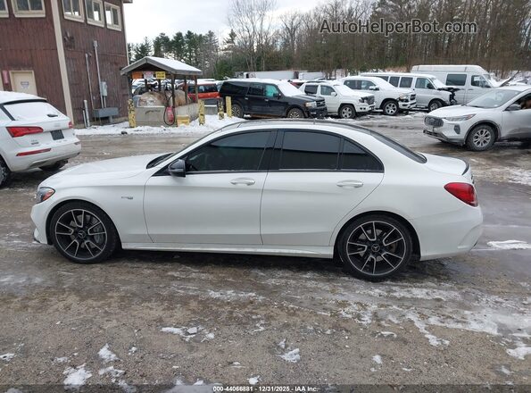 55SWF6EB0JU257182 2018 MERCEDES-BENZ AMG C 43 White Widok wnętrza 360 stopni