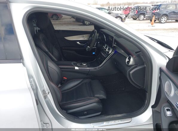 55SWF6EB2LU330037 2020 MERCEDES-BENZ AMG C 43 Silver Вид салону спереду