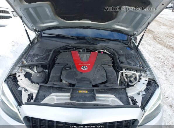 55SWF6EB2LU330037 2020 MERCEDES-BENZ AMG C 43 Silver Вид ззаду