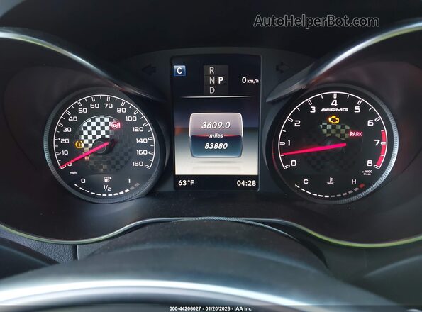 55SWF6EB4JU245777 2018 MERCEDES-BENZ AMG C 43 Black Widok tylnych siedzeń