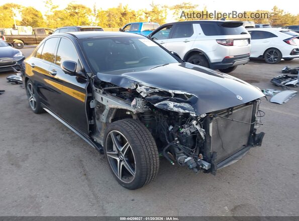 55SWF6EB4JU245777 2018 MERCEDES-BENZ AMG C 43 Black Widok z przodu