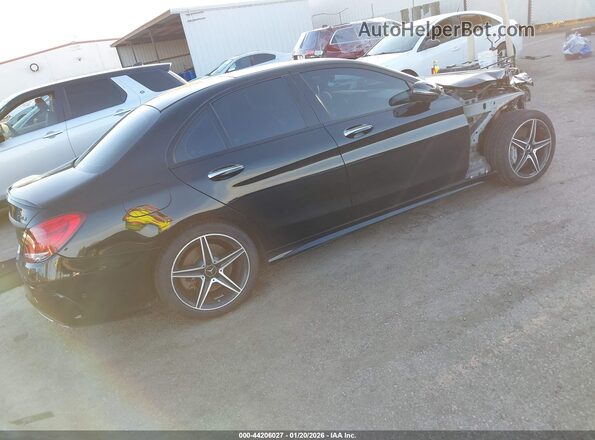 55SWF6EB4JU245777 2018 MERCEDES-BENZ AMG C 43 Black Tył prawy