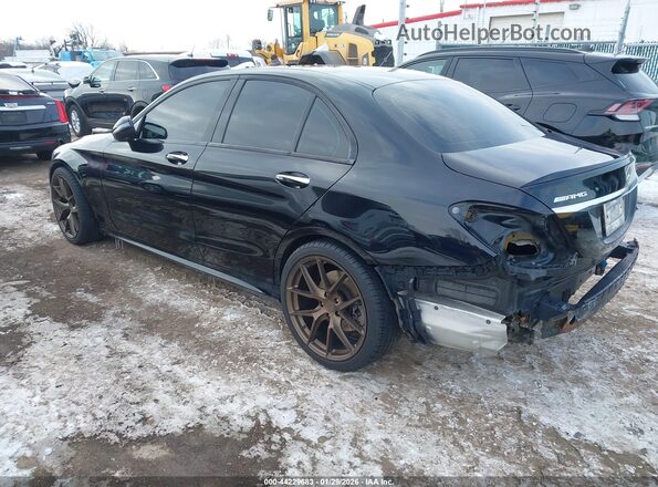 55SWF6EB5HU182117 2017 MERCEDES-BENZ AMG C 43 Black Trasero izquierdo
