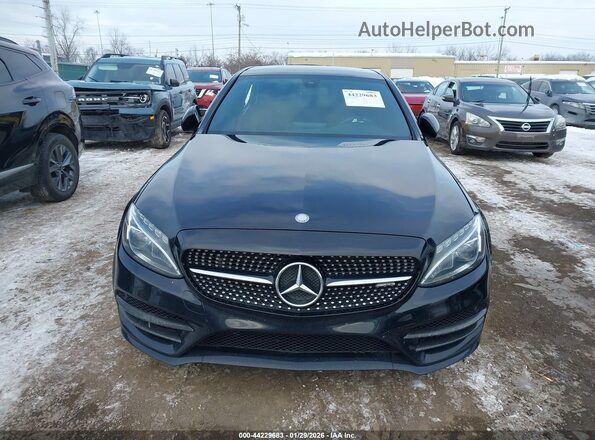 55SWF6EB5HU182117 2017 MERCEDES-BENZ AMG C 43 Black Vista del cuadro de instrumentos