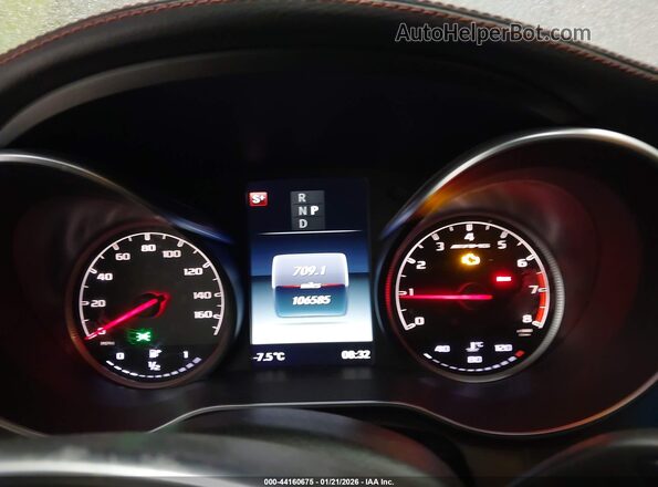 55SWF6EB5HU228948 2017 MERCEDES-BENZ AMG C 43 Gray Widok tylnych siedzeń