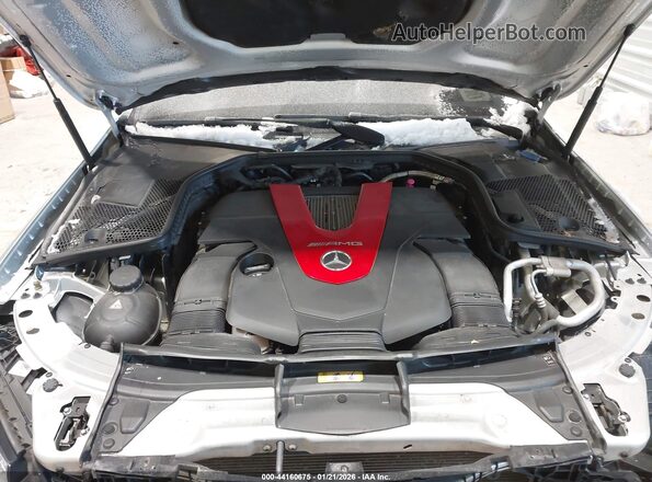 55SWF6EB5HU228948 2017 MERCEDES-BENZ AMG C 43 Gray Widok z tyłu