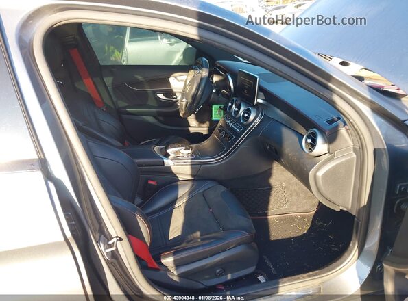 55SWF6EB6HU223404 2017 MERCEDES-BENZ AMG C 43 Gray Vista interior delantera