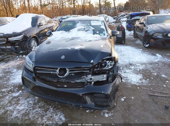 55SWF6EB7KU314463 2019 MERCEDES-BENZ AMG C 43 Black Widok zestawu wskaźników