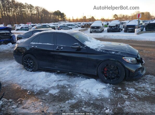 55SWF6EB7KU314463 2019 MERCEDES-BENZ AMG C 43 Black Widok wnętrza z tyłu