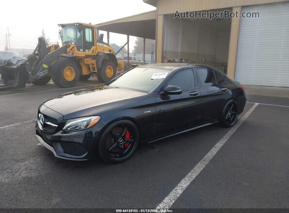 55SWF6EB8JU267958 2018 MERCEDES-BENZ AMG C 43 Black Vista tres cuartos delantera izquierda
