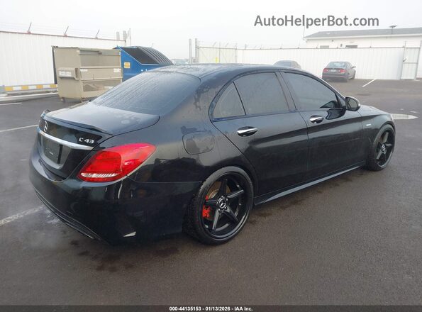 55SWF6EB8JU267958 2018 MERCEDES-BENZ AMG C 43 Black Trasero derecho
