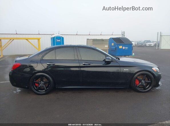 55SWF6EB8JU267958 2018 MERCEDES-BENZ AMG C 43 Black Vista interior trasera