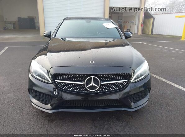 55SWF6EB8JU267958 2018 MERCEDES-BENZ AMG C 43 Black Vista del cuadro de instrumentos