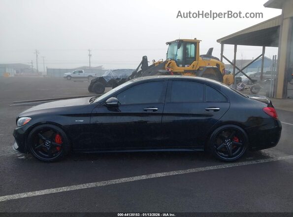 55SWF6EB8JU267958 2018 MERCEDES-BENZ AMG C 43 Black Vista interior de 360 grados