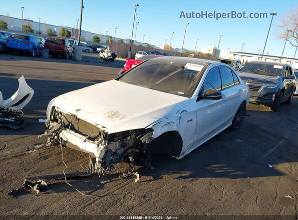 55SWF6EB9HU221288 2017 MERCEDES-BENZ AMG C 43 White 