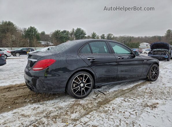 55SWF6EBXGU152447 2016 MERCEDES-BENZ C Black Rear right