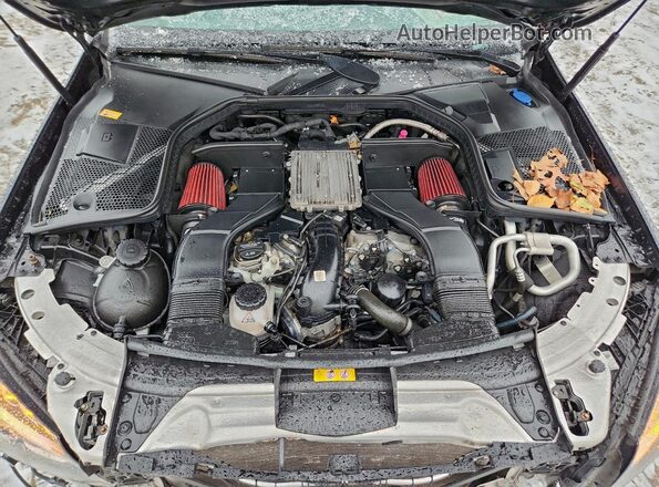 55SWF6EBXGU152447 2016 MERCEDES-BENZ C Black Rear interior view