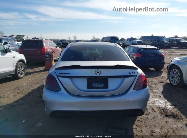 55SWF6EBXHU184137 2017 MERCEDES-BENZ AMG C 43 Silver 
