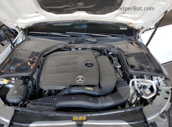 55SWF8DB3KU313176 2019 MERCEDES-BENZ C White Rear interior view