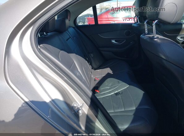 55SWF8DB6KU314516 2019 MERCEDES-BENZ C-CLASS Brown VIN sticker view
