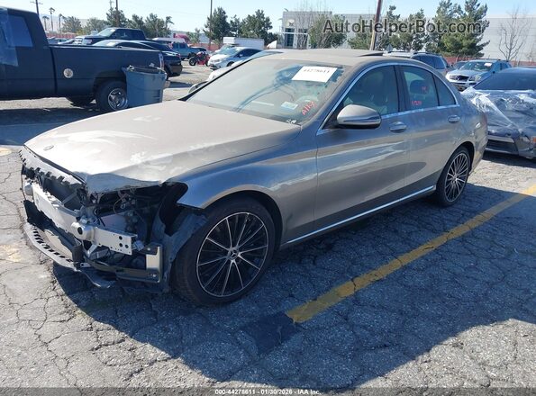55SWF8DB6KU314516 2019 MERCEDES-BENZ C-CLASS Brown Front left