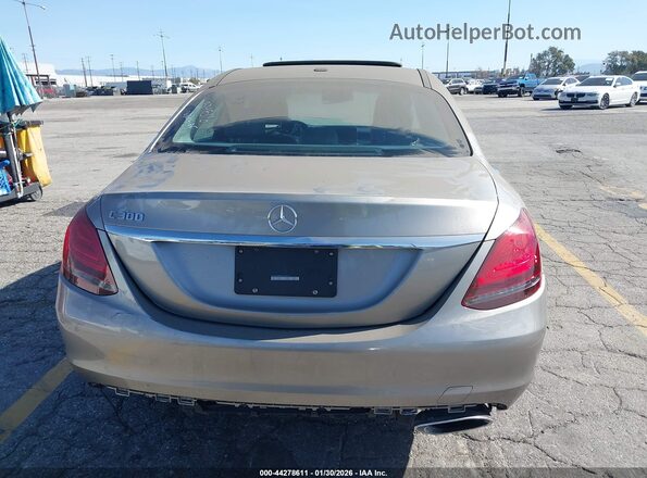 55SWF8DB6KU314516 2019 MERCEDES-BENZ C-CLASS Brown 